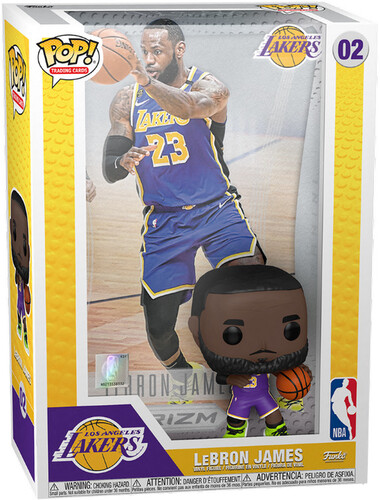 FUNKO POP! TRADING CARDS: Trading Cards: LeBron James (Large Item, Vinyl Figure)