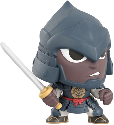 Super7 - Netflix Yasuke 3" SD Vinyl Figures Wave 1 - Yasuke (Armor) (Large Item, Vinyl Figure, Collectible)