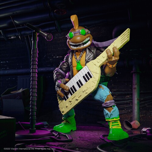 Super7 - TMNT Teenage Mutant Ninja Turtles ULTIMATES! Wave 7 - Punker Don (Large Item, Collectible, Figure, Action Figure)