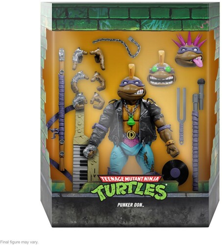 Super7 - TMNT Teenage Mutant Ninja Turtles ULTIMATES! Wave 7 - Punker Don (Large Item, Collectible, Figure, Action Figure)