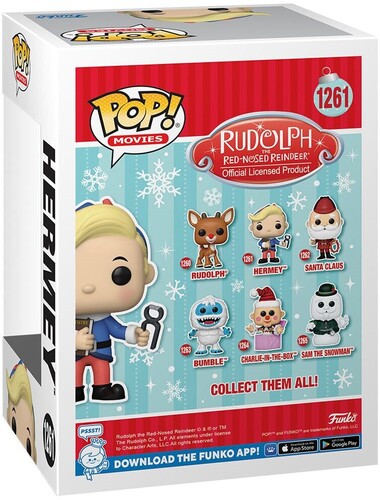 FUNKO POP! MOVIES: Rudolph- Hermey (Vinyl Figure)