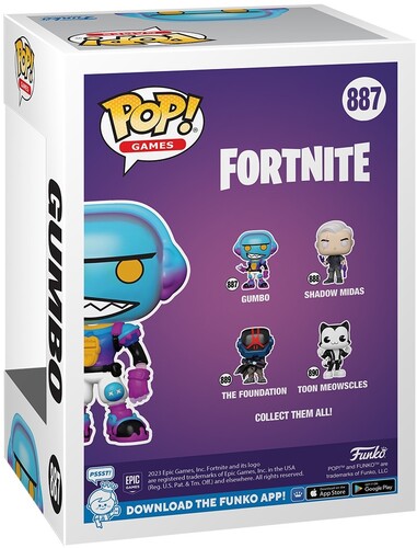 FUNKO POP! GAMES: Fortnite- Gumbo (Vinyl Figure)