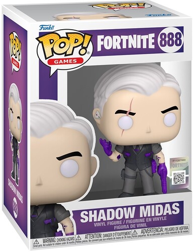 FUNKO POP! GAMES: Fortnite- Shadow Midas (Vinyl Figure)