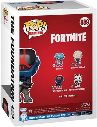 FUNKO POP! GAMES: Fortnite- The Foundation (Vinyl Figure)