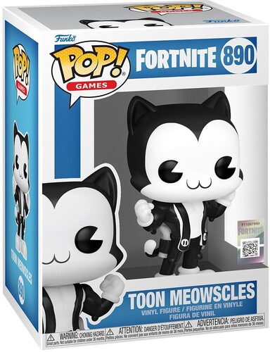 FUNKO POP! GAMES: Fortnite- Toon Meowscles (Vinyl Figure)