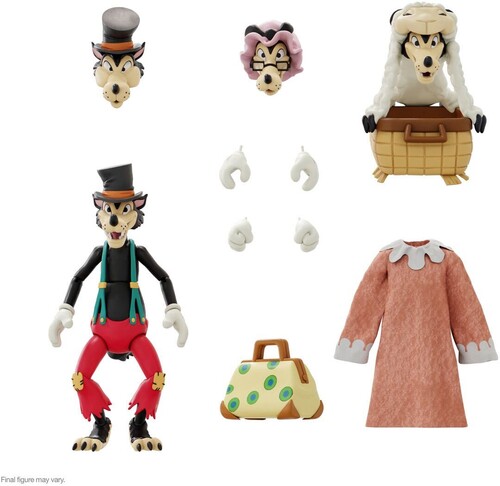 Super7 - Disney ULTIMATES! Wave 3 - Big Bad Wolf [Silly Symphonies] (Large Item, Collectible, Figure, Action Figure)