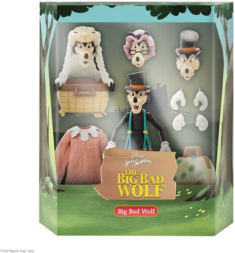 Super7 - Disney ULTIMATES! Wave 3 - Big Bad Wolf [Silly Symphonies] (Large Item, Collectible, Figure, Action Figure)