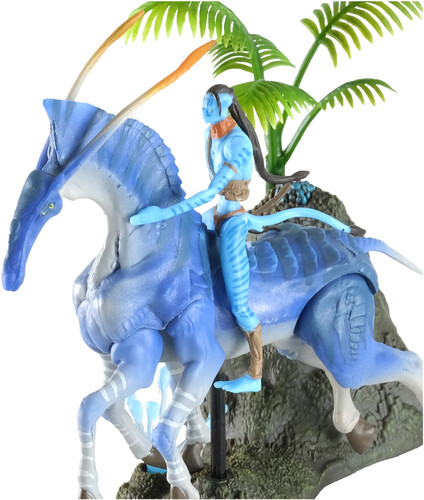 McFarlane - AVATAR - World of Pandora Med Dlx Set - A1 Tsu'tey & Direhorse (Large Item, Action Figure)