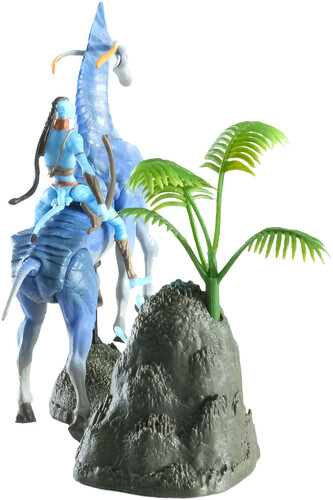 McFarlane - AVATAR - World of Pandora Med Dlx Set - A1 Tsu'tey & Direhorse (Large Item, Action Figure)