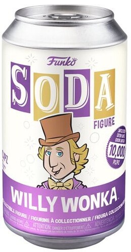 FUNKO VINYL SODA: Willy Wonka (Styles May Vary)* (Vinyl Figure)