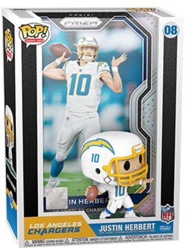 FUNKO POP! TRADING CARDS: Justin Herbert (Large Item, Vinyl Figure)