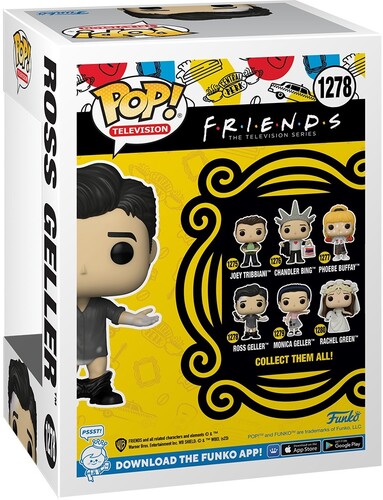 FUNKO POP! TELEVISION: Friends- Ross w/ Leather Pants (Vinyl Figure)