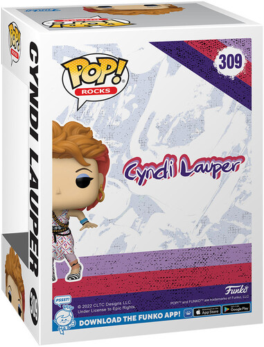 FUNKO POP! ROCKS: Cyndi Lauper- Girls Just Want to Have Fun (Vinyl Figure)