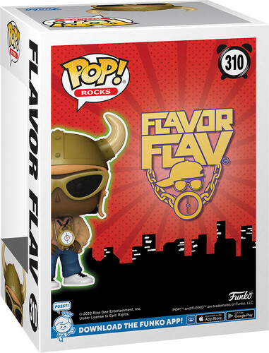 FUNKO POP! ROCKS: Flavor Flav (Vinyl Figure)