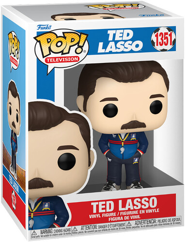 FUNKO POP! TELEVISION: Ted Lasso- Ted Lasso (Styles May Vary) (Vinyl Figure)