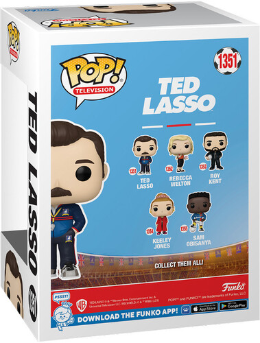 FUNKO POP! TELEVISION: Ted Lasso- Ted Lasso (Styles May Vary) (Vinyl Figure)