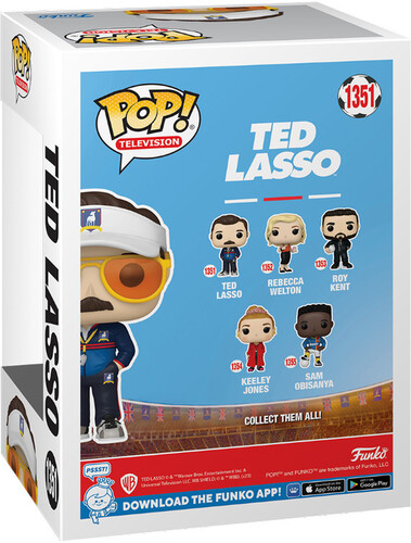 FUNKO POP! TELEVISION: Ted Lasso- Ted Lasso (Styles May Vary) (Vinyl Figure)