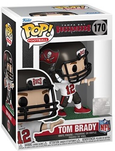 FUNKO POP! NFL: Bucs - Tom Brady (Away) (Vinyl Figure)