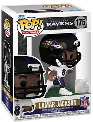 FUNKO POP! NFL: Ravens - Lamar Jackson (Away) (Vinyl Figure)