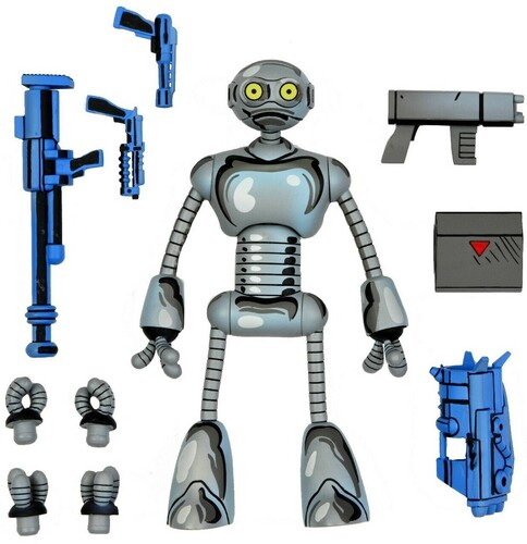 NECA - TMNT Mirage Comics Fugitoid 7 Action Figure (Action Figure, Collectible)