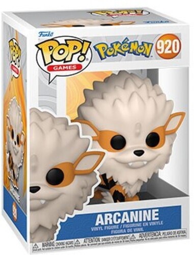 FUNKO POP! GAMES: Pokemon- Arcanine (Vinyl Figure)