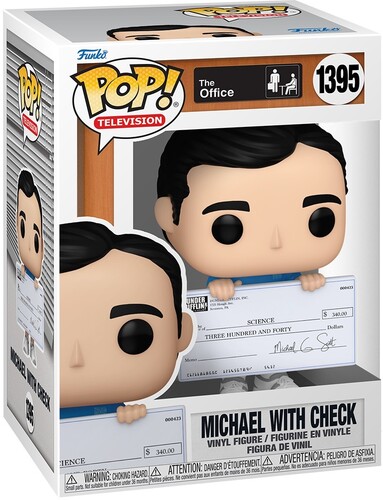 FUNKO POP! TELEVISION: The Office- Michael With Check (Vinyl Figure)
