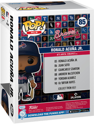 FUNKO POP! MLB: Braves - Ronald Acuna Jr.(alt) (Vinyl Figure)