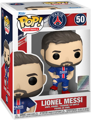 FUNKO POP! FOOTBALL: PSG- Lionel Messi (Vinyl Figure)