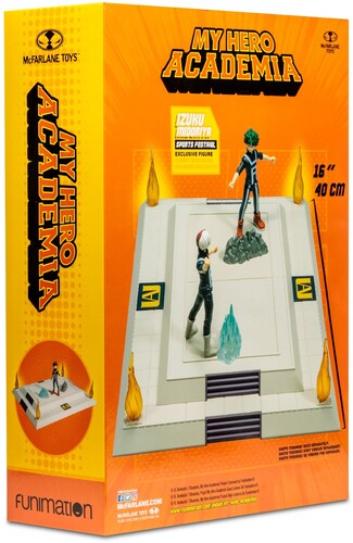 McFarlane - My Hero Academia - Sports Festival Arena + Midoriya Figure (MHA) (Large Item, Action Figure)