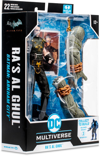McFarlane - DC Gaming Build-A 7" Figures Wave 1 - Arkham City - Ra'S Al Ghul (Large Item, Action Figure)