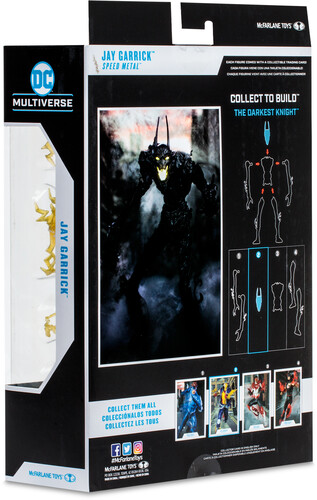 McFarlane - DC Build-A 7" Figures Wave 9 - Speed Metal - Jay Garrick (Large Item, Action Figure)