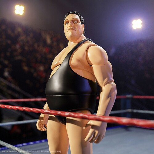 Super7 - Andre the Giant ULTIMATES! Figure - Black Singlet (Large Item, Collectible, Figure, Action Figure)