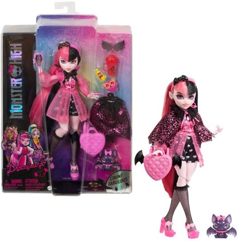Mattel - Monster High Draculaura Doll (Large Item, Collectible, Doll)