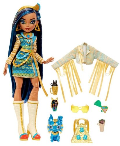 Mattel - Monster High Cleo De Nile Doll (Large Item, Collectible, Doll)