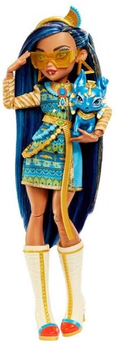 Mattel - Monster High Cleo De Nile Doll (Large Item, Collectible, Doll)