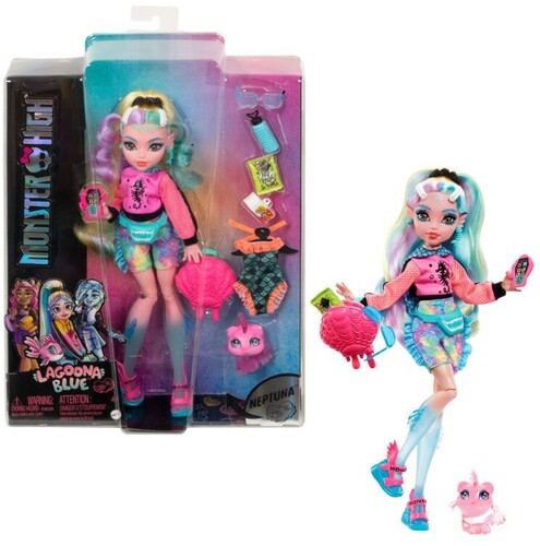 Mattel - Monster High Lagoona Blue Doll (Large Item, Collectible, Doll)