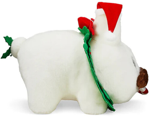NECA - Frank Kozik - Labbit Holiday Wreath Labbit 14 Plush (Large Item, Plush)