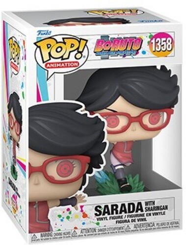 FUNKO POP! ANIMATION: Boruto- Sarada w/Sharingan (Vinyl Figure)