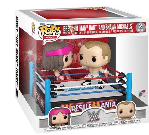 FUNKO POP! MOMENT: WWE- Bret Hart vs Shawn Michaels (Vinyl Figure)