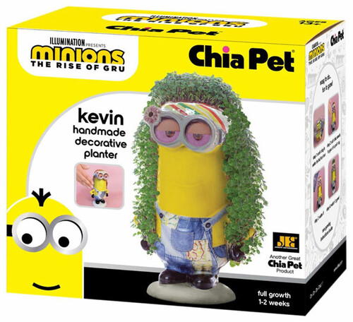 NECA - Chia Pet - Minions: The Rise Of Gru - Kevin (Figure, Collectible)