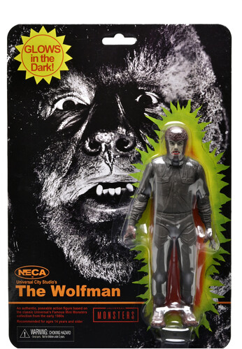 NECA - Universal Monsters - Retro Glow In The Dark 7" Action Figure Assortment (Large Item, Assortment)