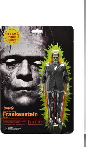 NECA - Universal Monsters - Retro Glow In The Dark 7" Action Figure Assortment (Large Item, Assortment)
