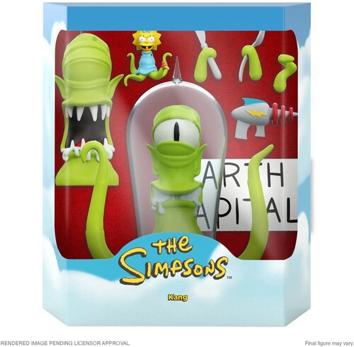 Super7 - ULTIMATES! - The Simpsons Wave 3 - Kang (Large Item, Collectible, Figure, Action Figure)