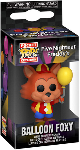 FUNKO POP! KEYCHAIN: Five Nights at Freddy's - Balloon Foxy (Vinyl Figure)
