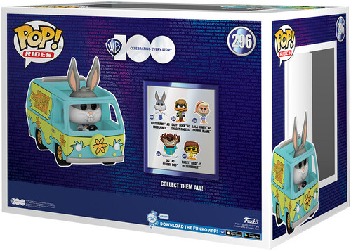 FUNKO POP! RIDE SUPDLX: Hanna-Barbera - Mystery Machine w/Bugs (Large Item, Vinyl Figure)