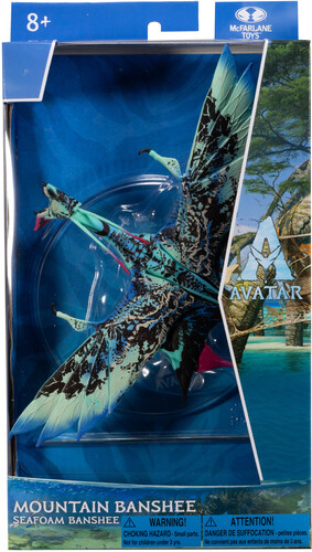McFarlane - Avatar: The Way of Water - World of Pandora - Mountain Banshee - Seafoam Banshee (Large Item, Action Figure)