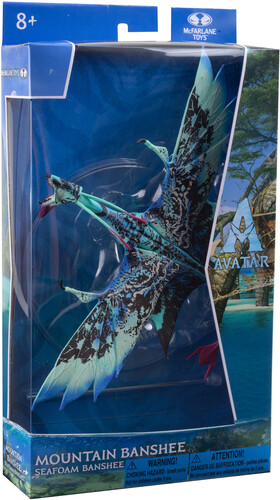 McFarlane - Avatar: The Way of Water - World of Pandora - Mountain Banshee - Seafoam Banshee (Large Item, Action Figure)