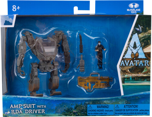 McFarlane - Avatar: The Way of Water - World of Pandora - Amp Suit with RDA Driver (Action Figure)