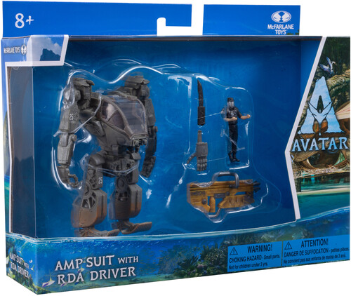 McFarlane - Avatar: The Way of Water - World of Pandora - Amp Suit with RDA Driver (Action Figure)