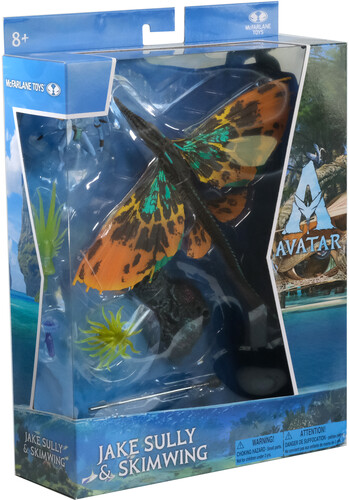 McFarlane - Avatar: The Way of Water - World of Pandora - Jake Sully & Skimwing (Large Item, Action Figure)